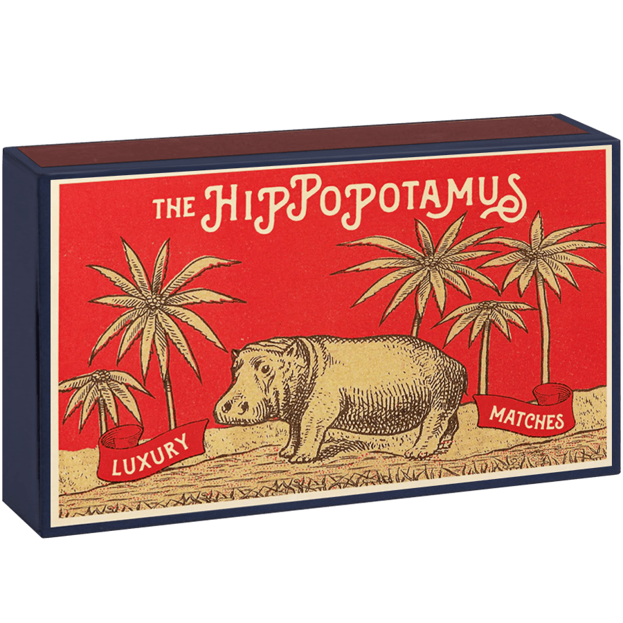 HIPPOPOTAMUS GIANT SAFETY MATCHES - DYKE & DEAN