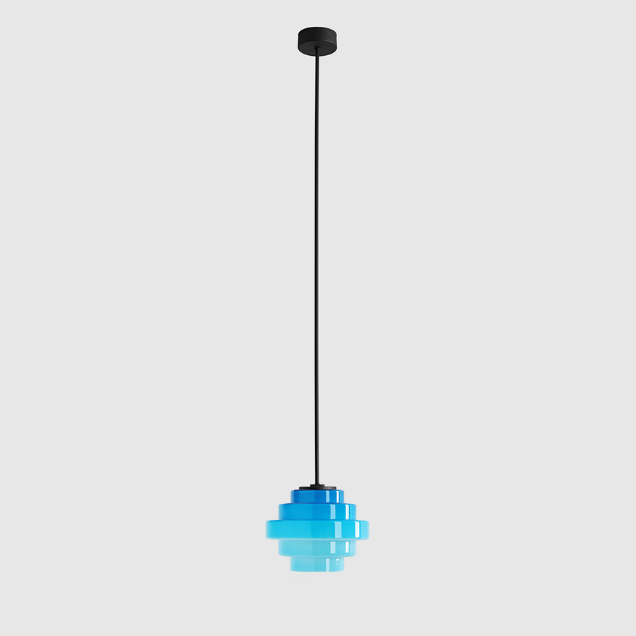 JELLY PENDANT LIGHT BLUE 140 SMALL - DYKE & DEAN
