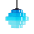 JELLY PENDANT LIGHT BLUE 140 SMALL - DYKE & DEAN
