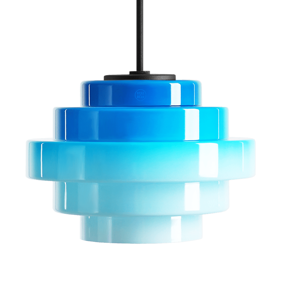 JELLY PENDANT LIGHT BLUE 220 MEDIUM - DYKE & DEAN