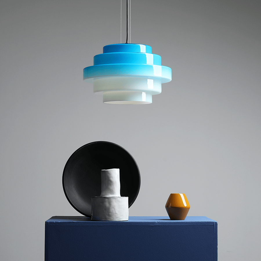 JELLY PENDANT LIGHT BLUE 360 XL - DYKE & DEAN