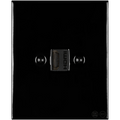 KATY PATY PORCELAIN PLATE HDMI WALL SOCKET BLACK - DYKE & DEAN