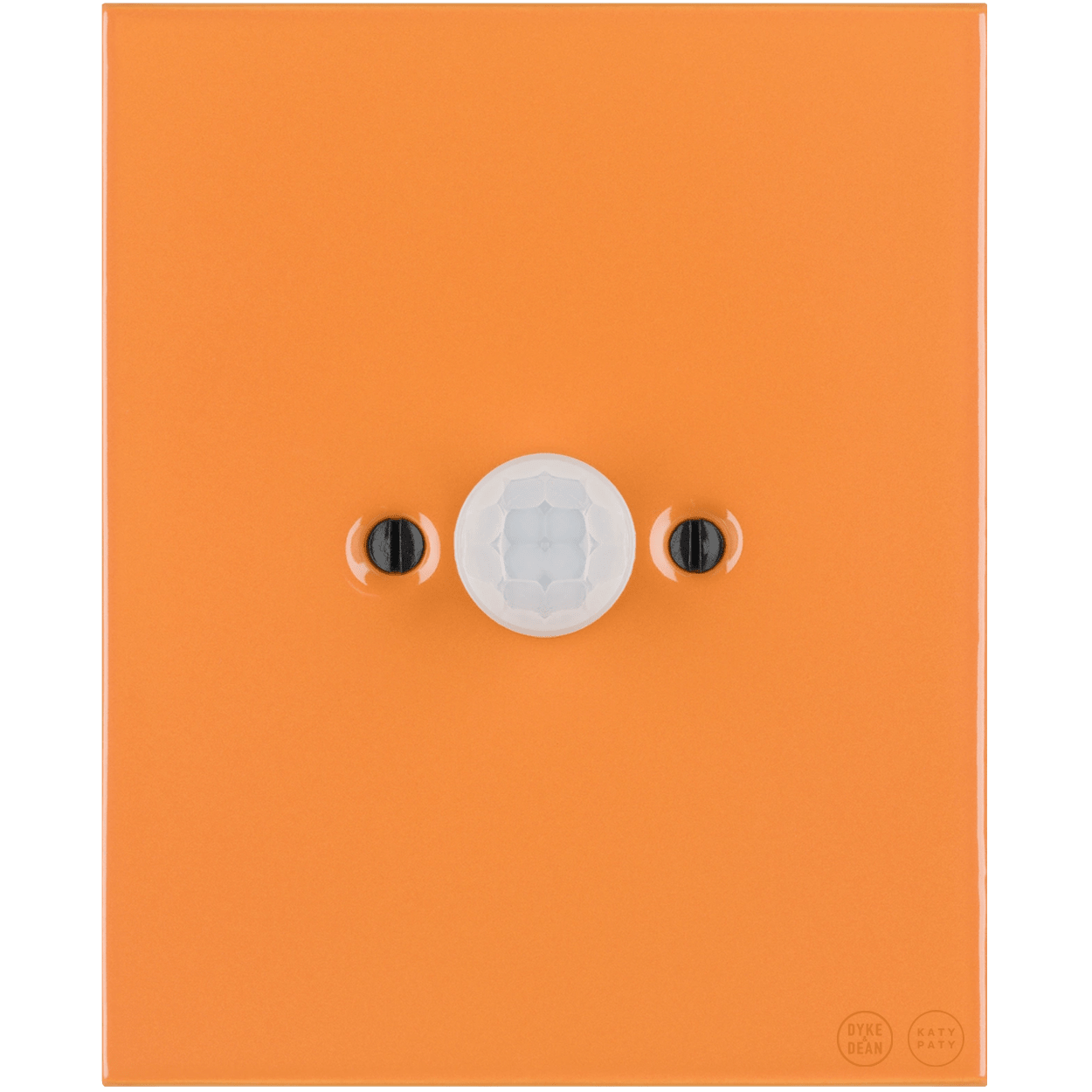 KATY PATY PORCELAIN PLATE WALL MOTION SENSOR CARROT - DYKE & DEAN