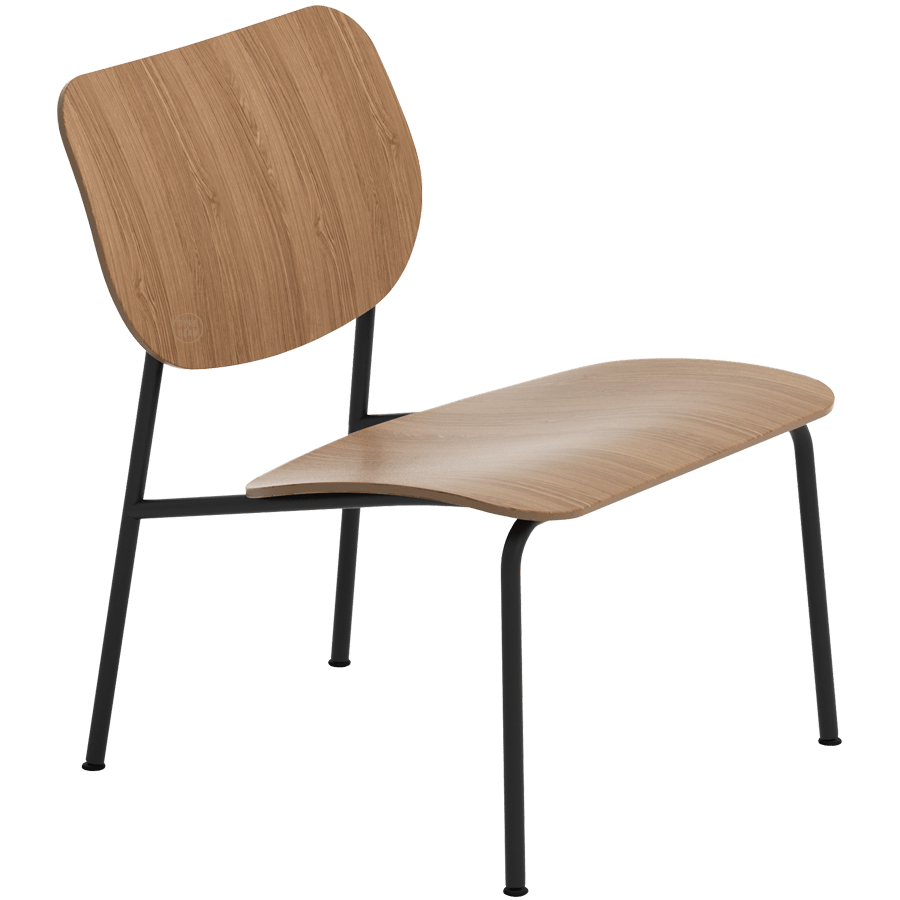 LA CHAISE FRANCAISE CD10 CHAIR WALNUT - DYKE & DEAN