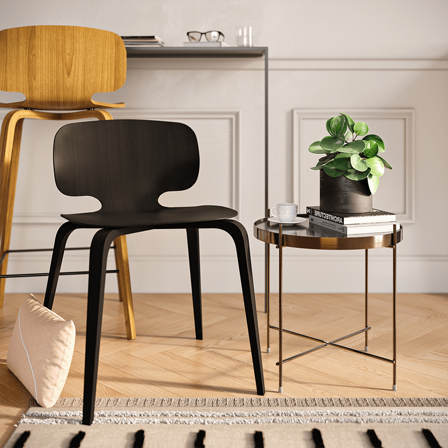 LA CHAISE FRANCAISE H10 CHAIR YELLOW - DYKE & DEAN
