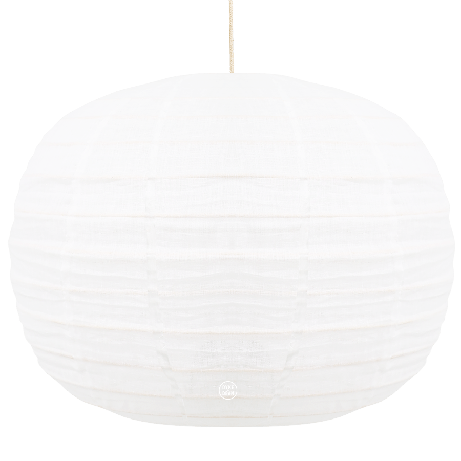 LABU LINEN LIGHT SHADE 80CM - DYKE & DEAN