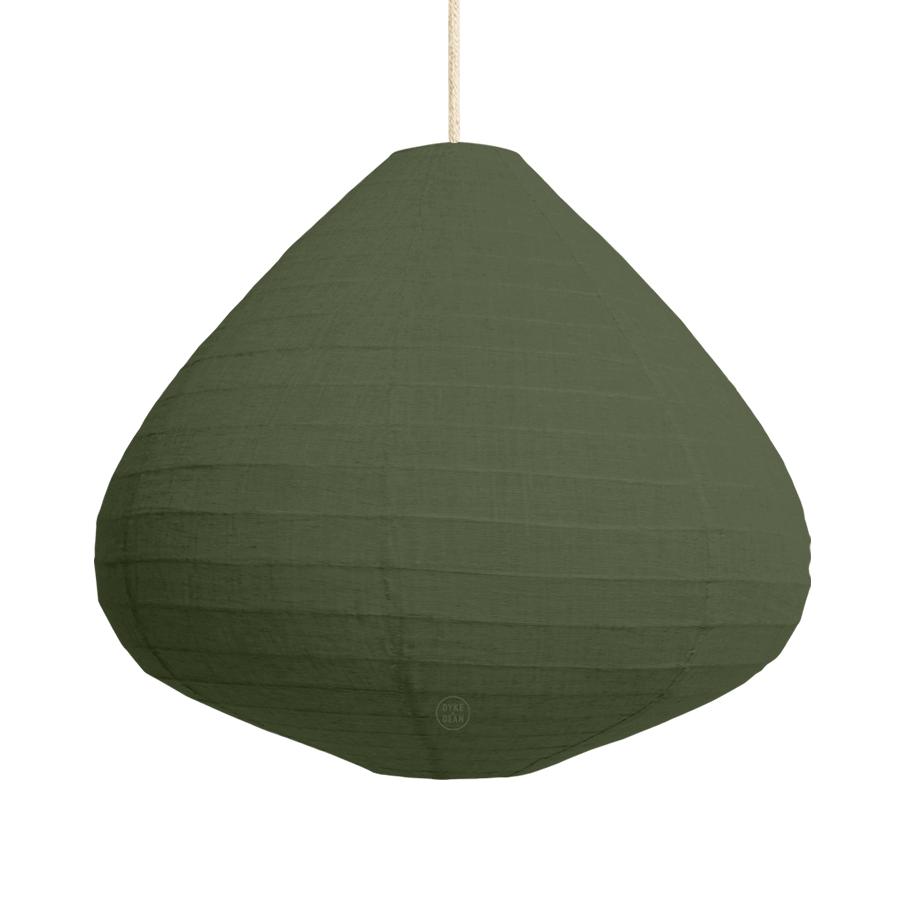 LOUIS NATURAL LINEN LIGHT SHADE 50CM - DYKE & DEAN