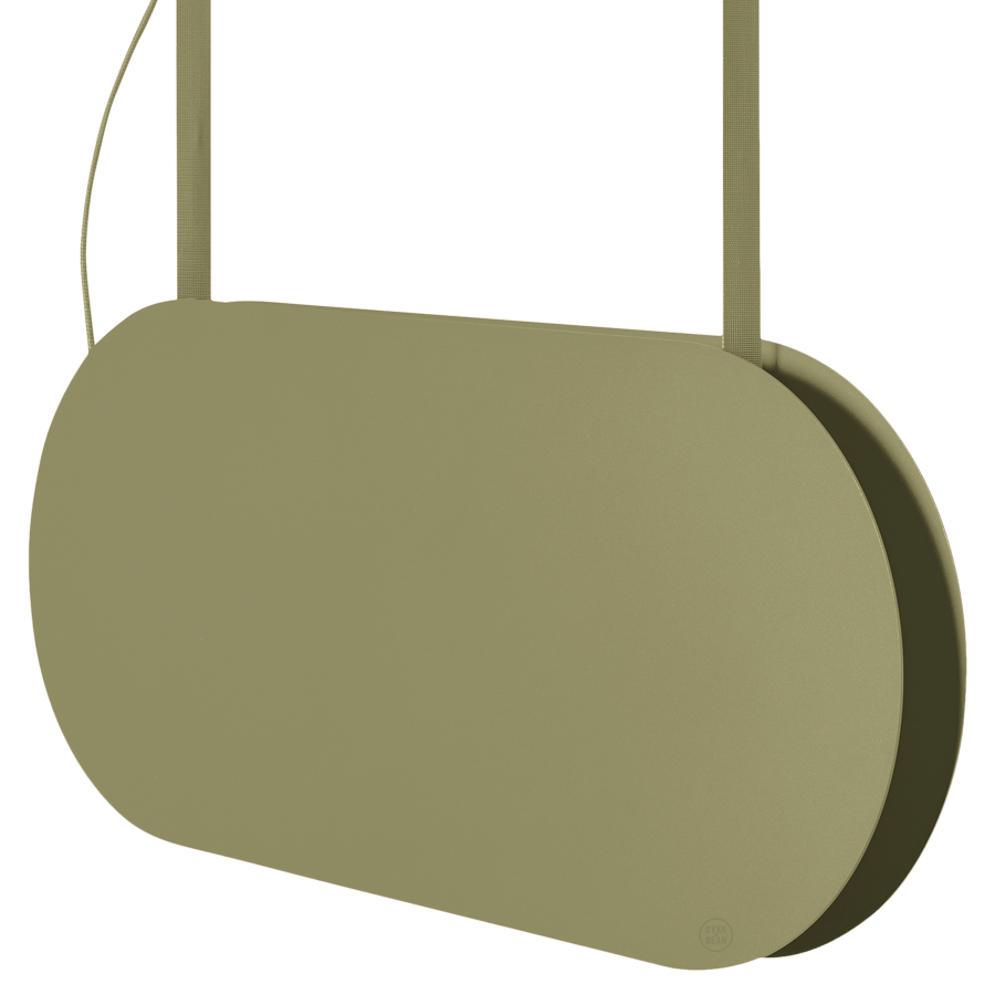 MALUMI A SUSPENSION PENDANT LIGHT OLIVE GREEN - DYKE & DEAN