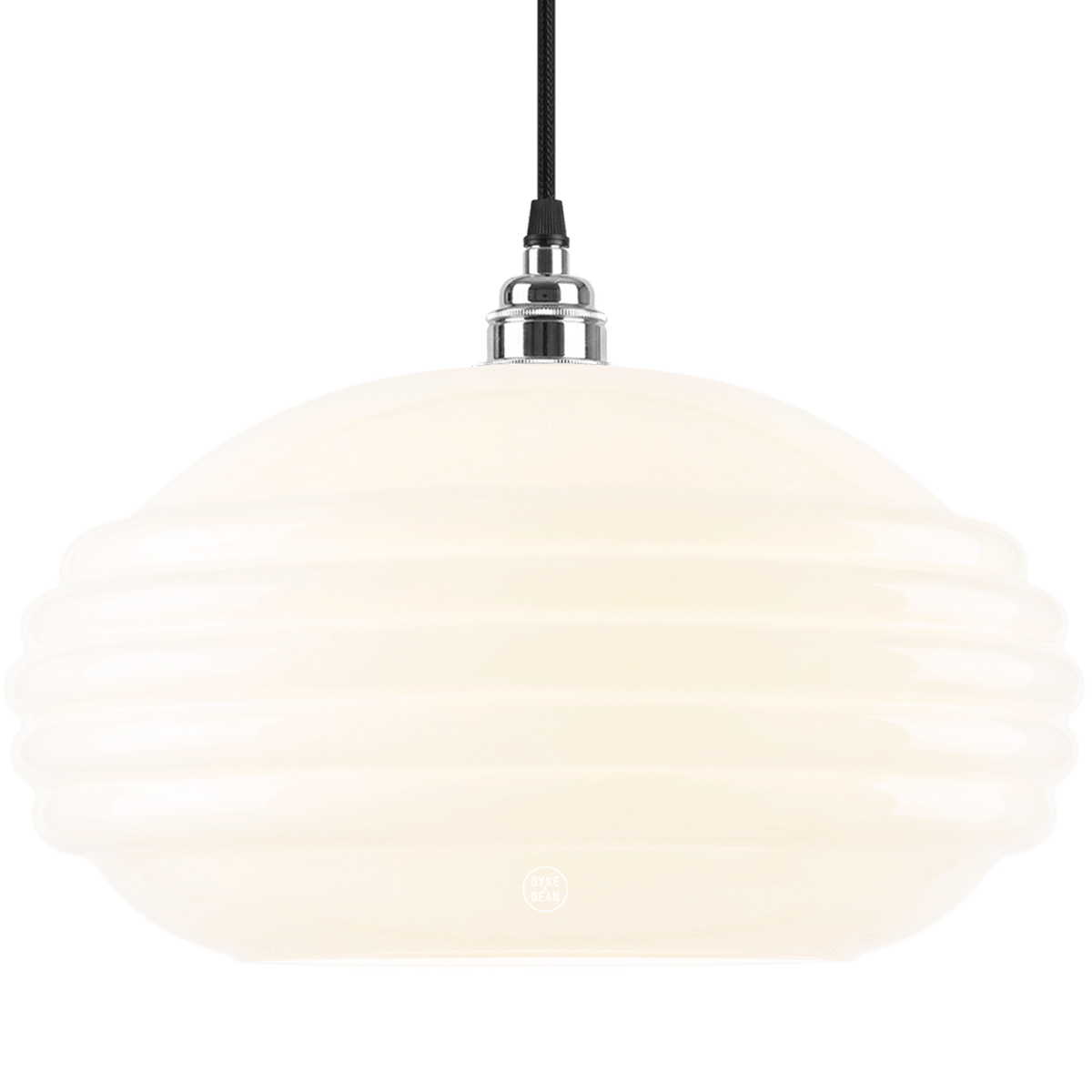 MEMPHIS OPALINE GLASS PENDANT SHADE - DYKE & DEAN