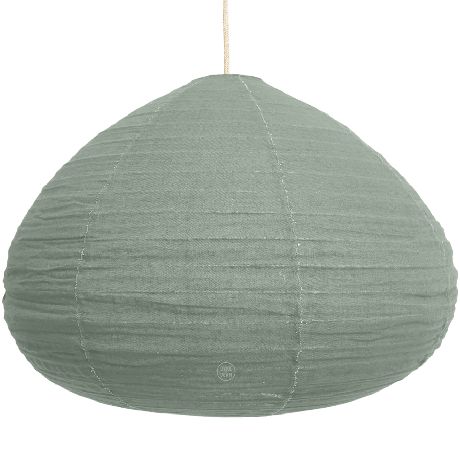 METRO LINEN LIGHT SHADE LARGE - DYKE & DEAN