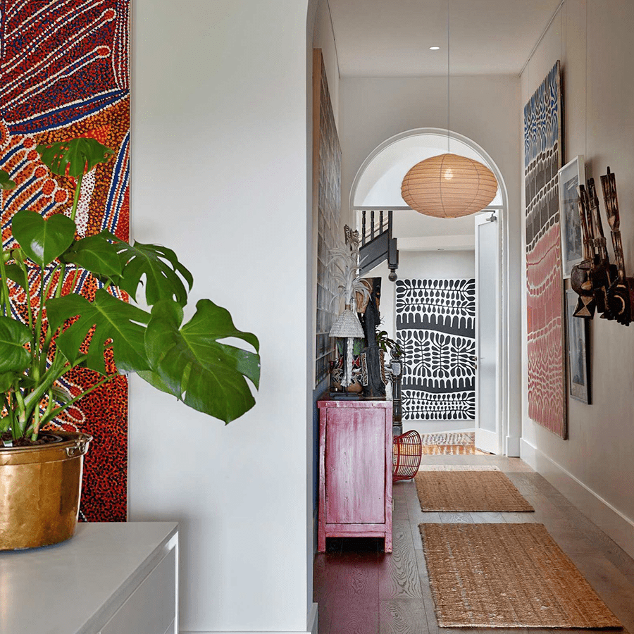 MOLA LINEN LIGHT SHADE 60CM - DYKE & DEAN