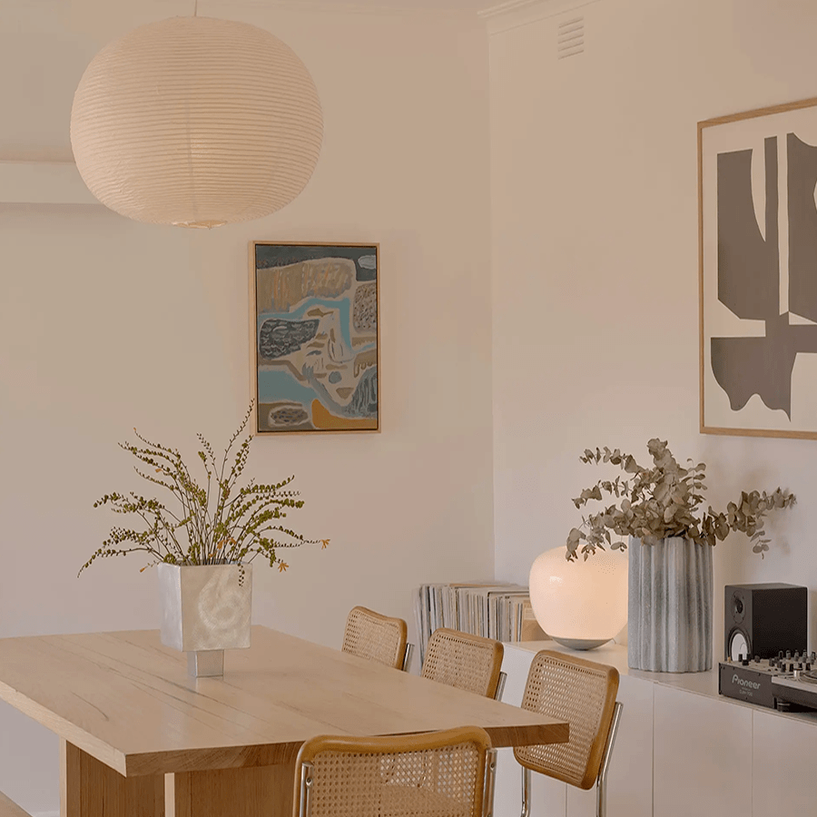 MOLA LINEN LIGHT SHADE 60CM - DYKE & DEAN