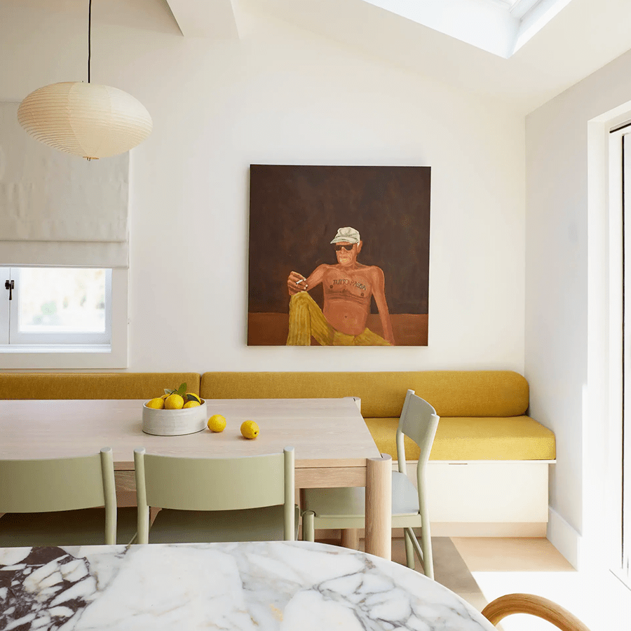 MOLA LINEN LIGHT SHADE 80CM - DYKE & DEAN