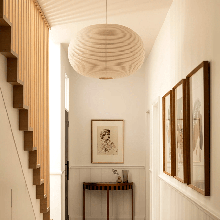 MOLA LINEN LIGHT SHADE 80CM - DYKE & DEAN