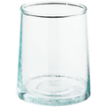 MOROCCAN SET OF 6 SMALL CLEAR CONE GLASSES - DYKE & DEAN