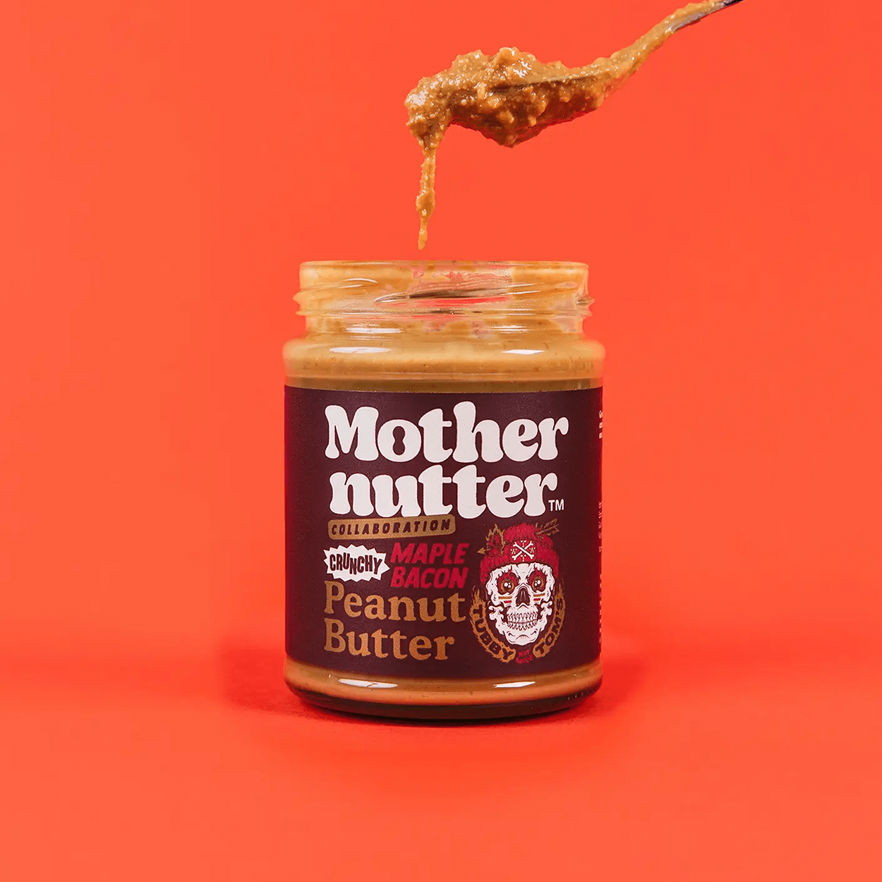 MOTHER NUTTER CRUNCHY MAPLE BACON PEANUT BUTTER - DYKE & DEAN