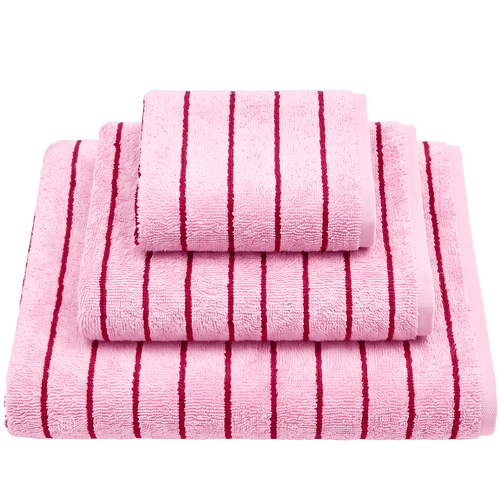 NARAM BATH TOWELS BABY PINK & SKI PATROL - DYKE & DEAN
