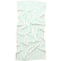 NARAM BATH TOWELS PURE WHITE & GRASS - DYKE & DEAN