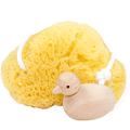 NATURAL BATH SPONGE WITH DUCK - DYKE & DEAN