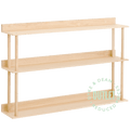 OAK PLATFORM 3 WALL SHELF OUTLET - DYKE & DEAN