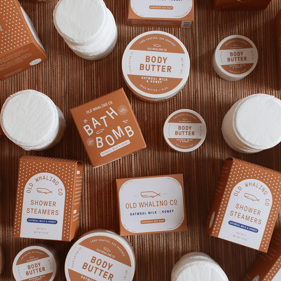 OATMEAL MILK & HONEY SHOWER STEAMERS - DYKE & DEAN