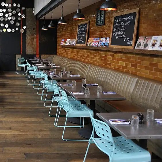 OMKSTAK. 1965 CHAIR TEAL - DYKE & DEAN