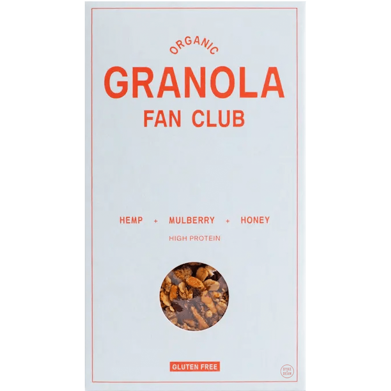 ORGANIC HEMP, HONEY & MULBERRY GRANOLA - DYKE & DEAN