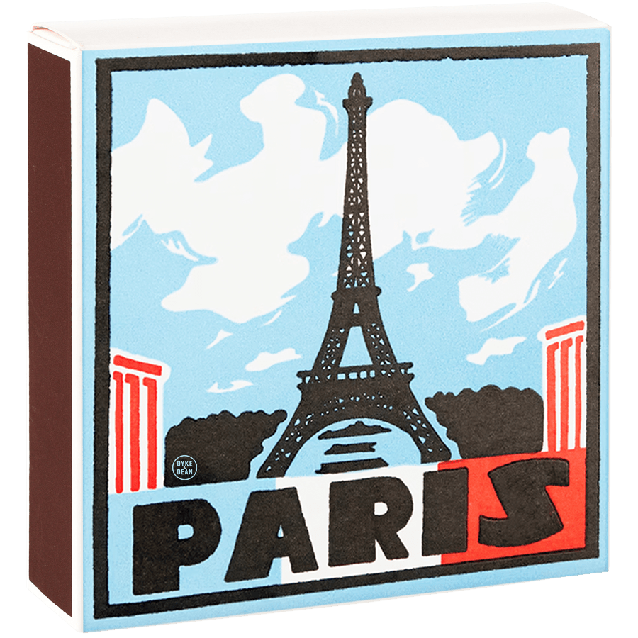 PARIS LUXURY SAFETY MATCHES - DYKE & DEAN