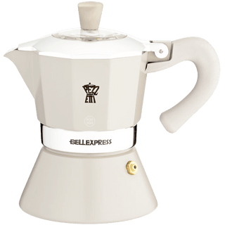 PEZZETTI ESPRESSO COFFEE MAKER INDUCTION HOB DOVE GREY - DYKE & DEAN