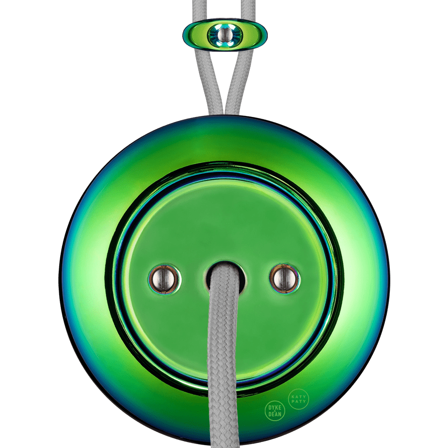 PORCELAIN KATY PATY COLONA ROUND SURFACE MOUNTED CABLE GLAND SOCKET CHLOREDO - DYKE & DEAN