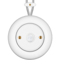 PORCELAIN KATY PATY COLONA ROUND SURFACE MOUNTED MOTION SENSOR MATTE WHITE - DYKE & DEAN