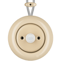 PORCELAIN KATY PATY COLONA ROUND SURFACE MOUNTED MOTION SENSOR SAND - DYKE & DEAN