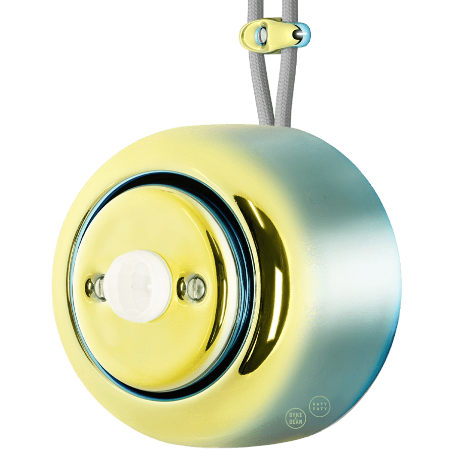 PORCELAIN ROUND SURFACE MOUNTED MOTION SENSOR LUCEDO - DYKE & DEAN