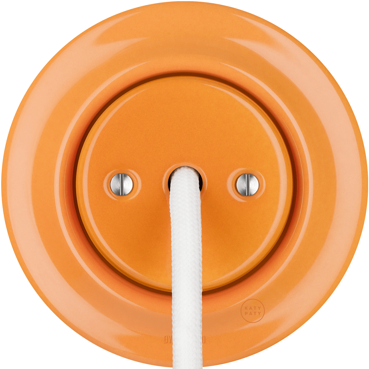 PORCELAIN WALL CABLE GLAND SOCKET CARROT - DYKE & DEAN