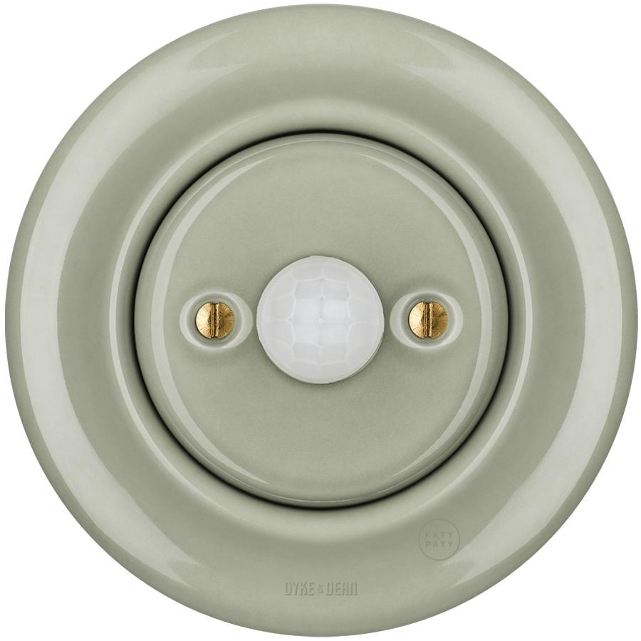 PORCELAIN WALL CABLE MOTION SENSOR GREY GREEN - DYKE & DEAN