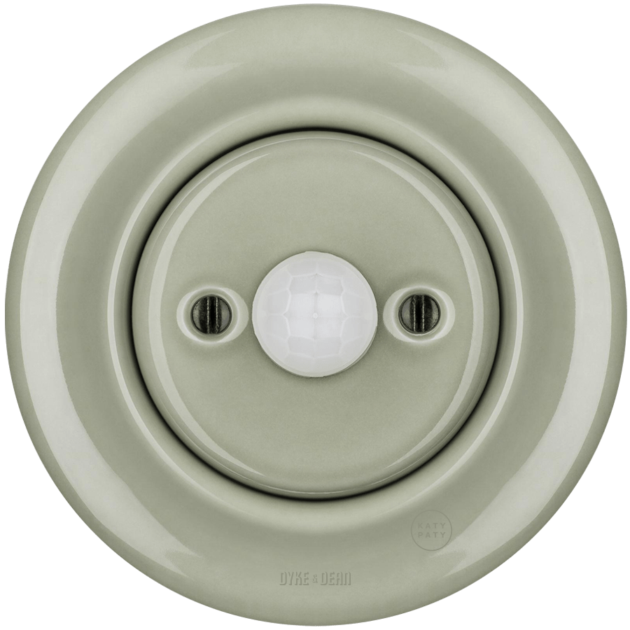 PORCELAIN WALL CABLE MOTION SENSOR GREY GREEN - DYKE & DEAN