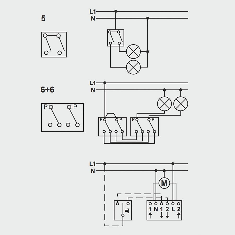 PORCELAIN WALL LIGHT SWITCH CARROT SLIM BUTTON - DYKE & DEAN
