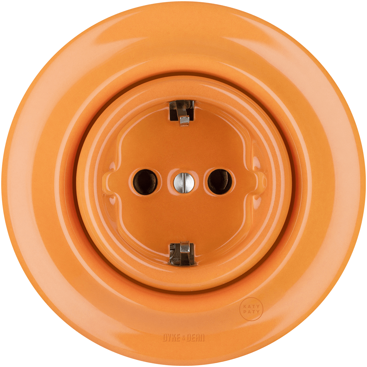 PORCELAIN WALL SOCKET CARROT SCHUKO - DYKE & DEAN