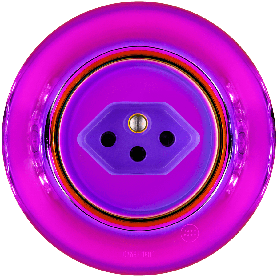 PORCELAIN WALL SWISS SOCKET VIOLEDO - DYKE & DEAN