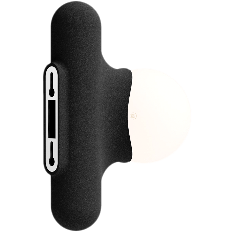 PRICKLY PEAR MONO WALL LIGHT GLOBE VELOUR - DYKE & DEAN