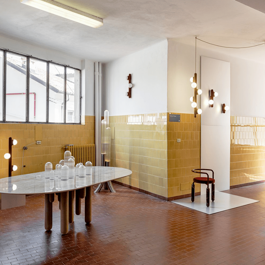 PRICKLY PEAR TRIPLE WALL LIGHT GLOBE VELOUR - DYKE & DEAN