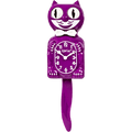 PURPLE KIT CAT KLOCK - DYKE & DEAN