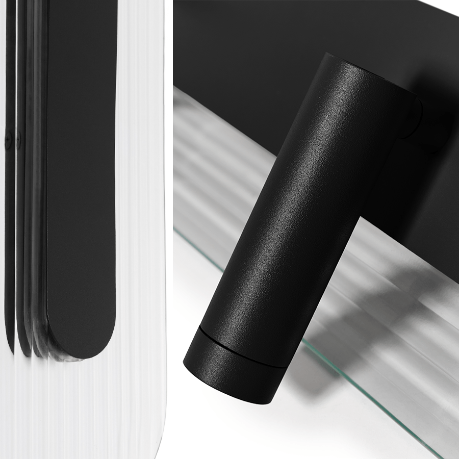 RIFLO WALL SPOT LIGHT BLACK - DYKE & DEAN