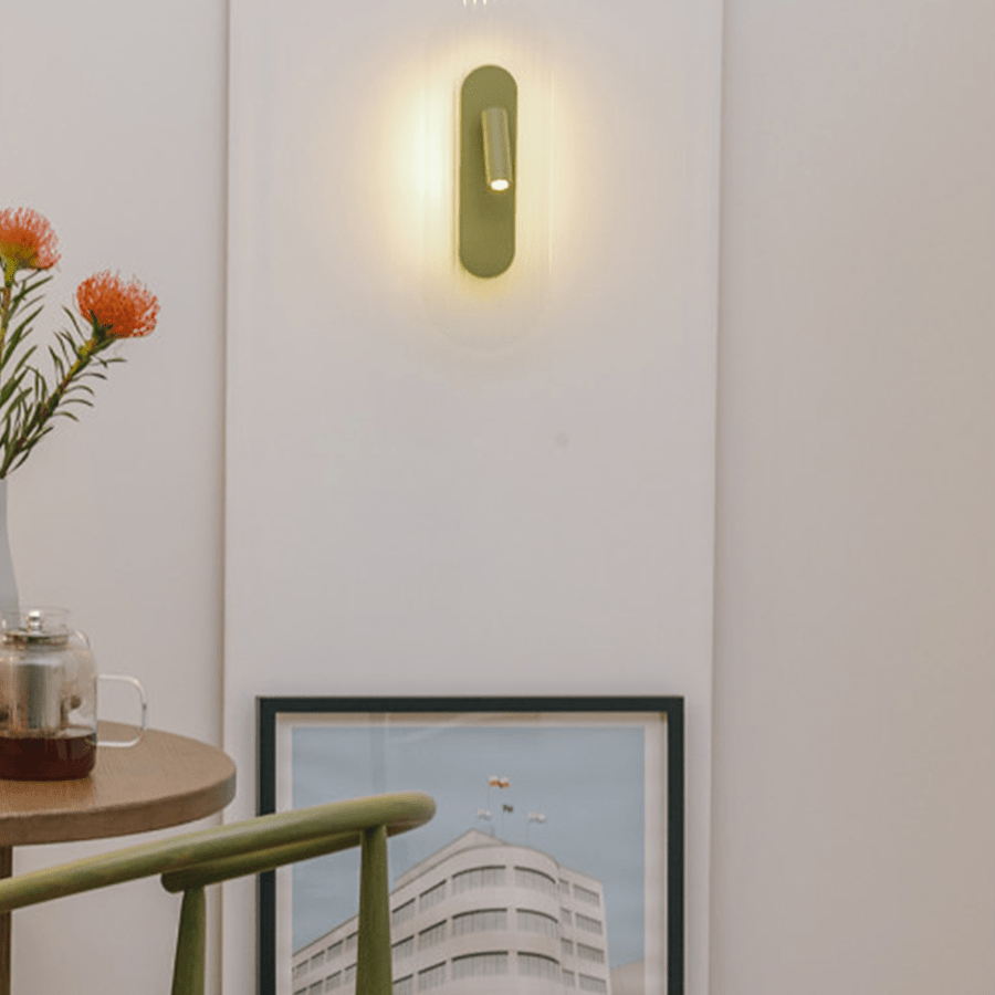 RIFLO WALL SPOT LIGHT OLIVE GREEN - DYKE & DEAN