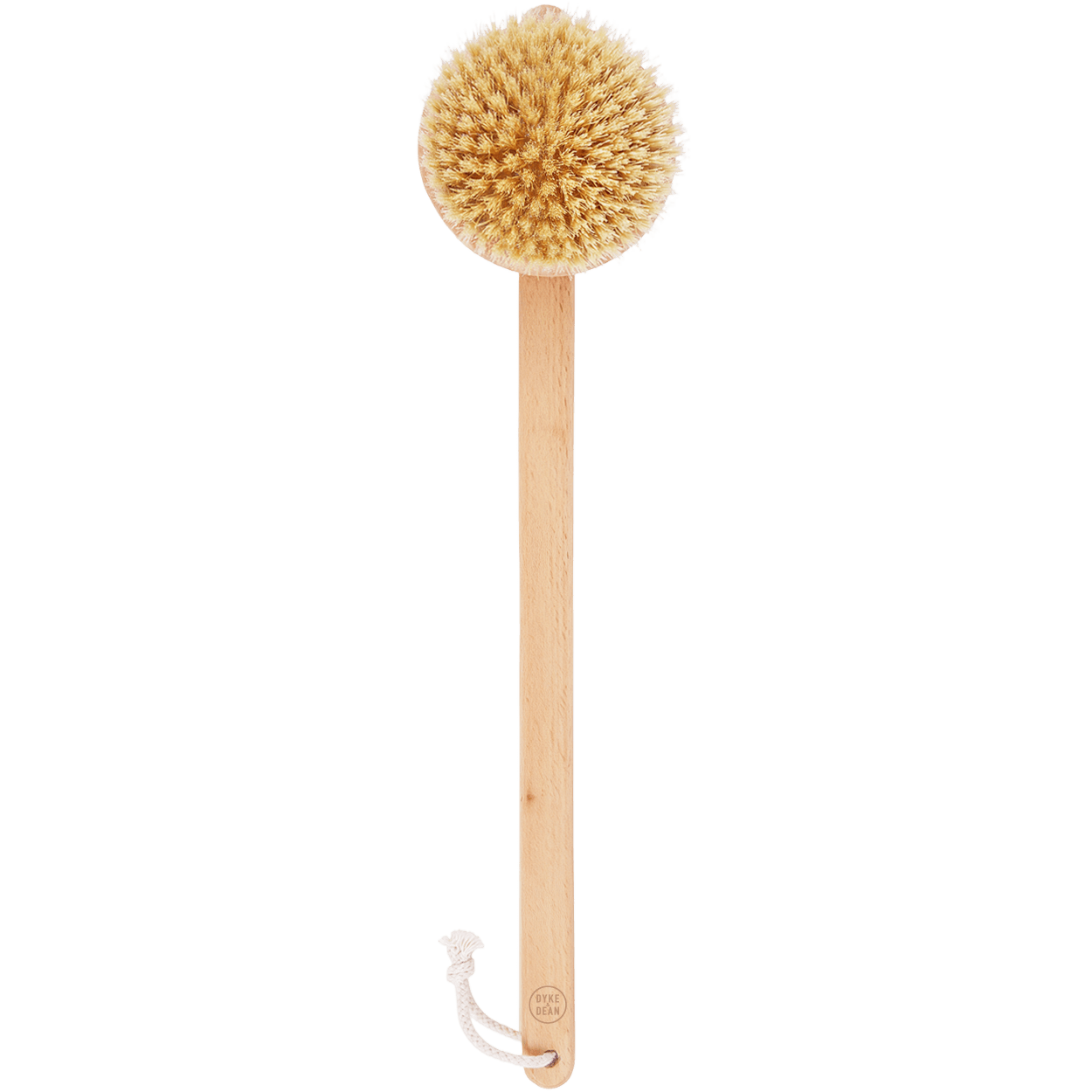 ROUND BEECHWOOD BATH BRUSH - DYKE & DEAN