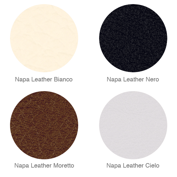 S 64 PVDR LEATHER SWIVEL CHAIR - DYKE & DEAN