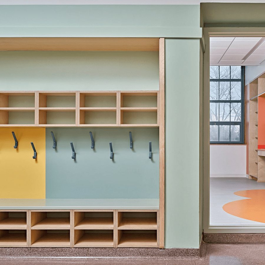 SCHOOL DOUBLE WALL HOOK - DYKE & DEAN