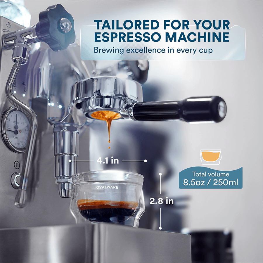 SET OF 2 DOUBLE WALL LATTE GLASSES 250ml - DYKE & DEAN