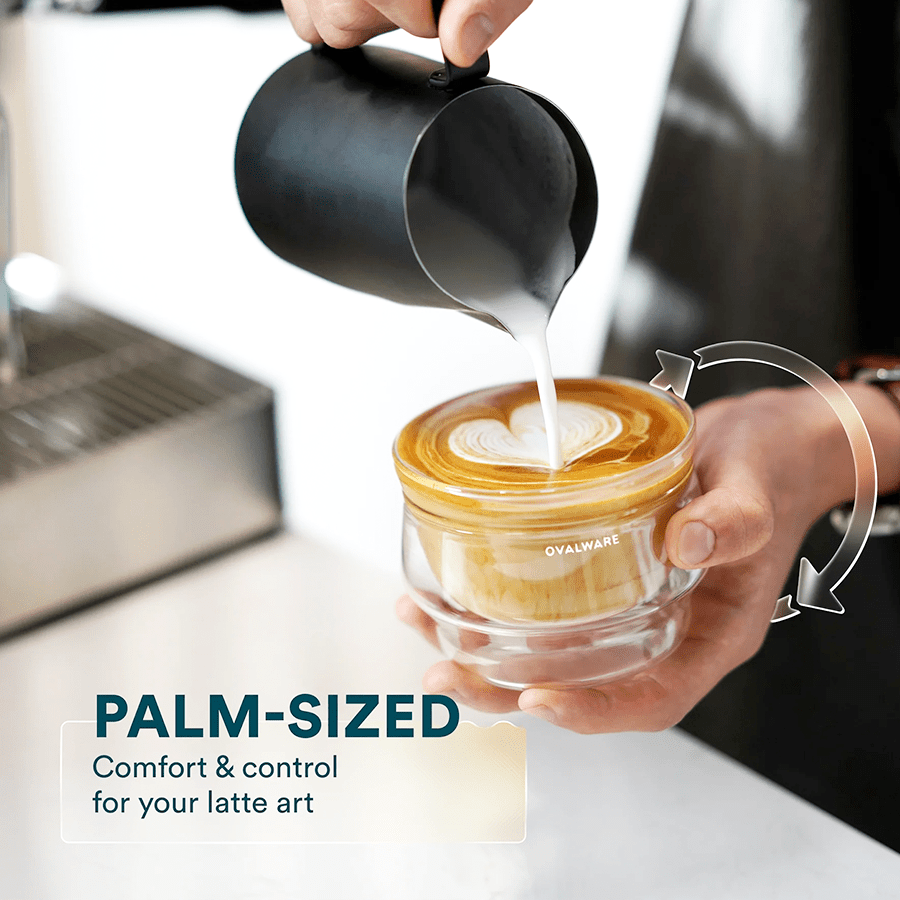 SET OF 2 DOUBLE WALL LATTE GLASSES 250ml - DYKE & DEAN