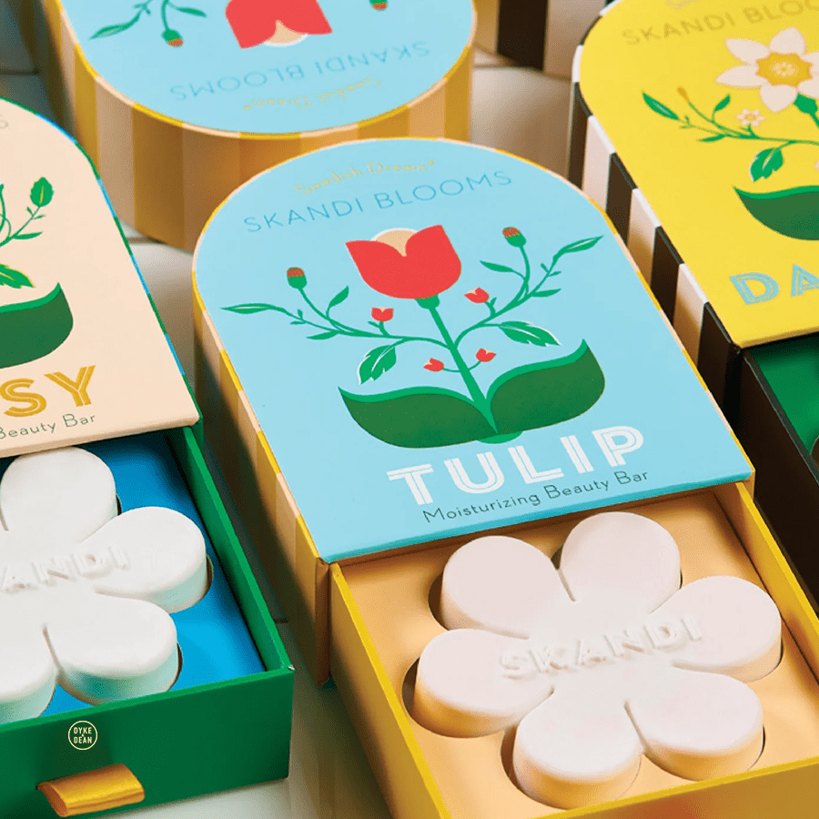 SKANDI BLOOMS DAFFODIL BAR SOAP - DYKE & DEAN